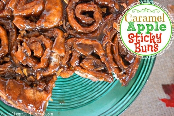 Caramel Apple Sticky Buns 1