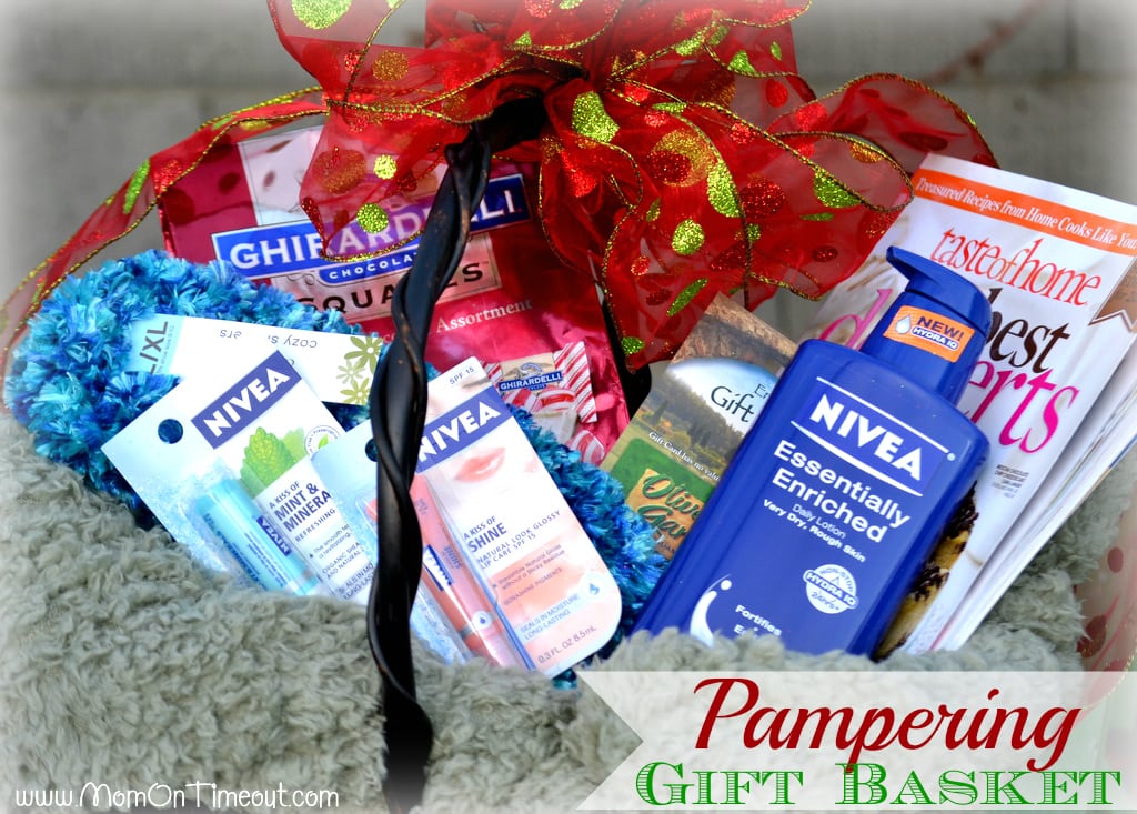 Holiday Pampering Gift Basket Idea Mom On Timeout