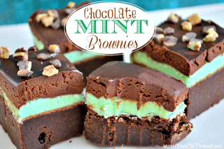 4-Chocolate Mint Brownies Recipe sidebar