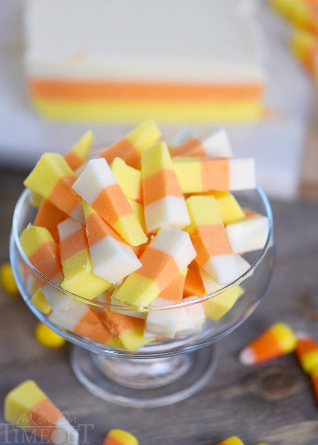 Easy Candy Corn Fudge - Mom On Timeout