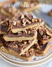 Easy Toffee Bars