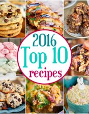2016 Top Ten Recipes