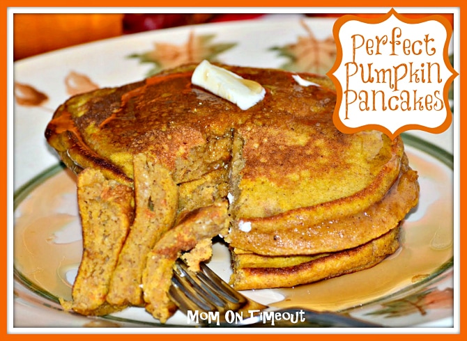 perfect pumpkin pancakes