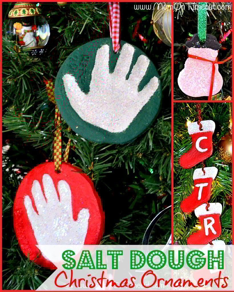 Salt Dough Christmas Ornaments Salt Dough Christmas Ornaments
