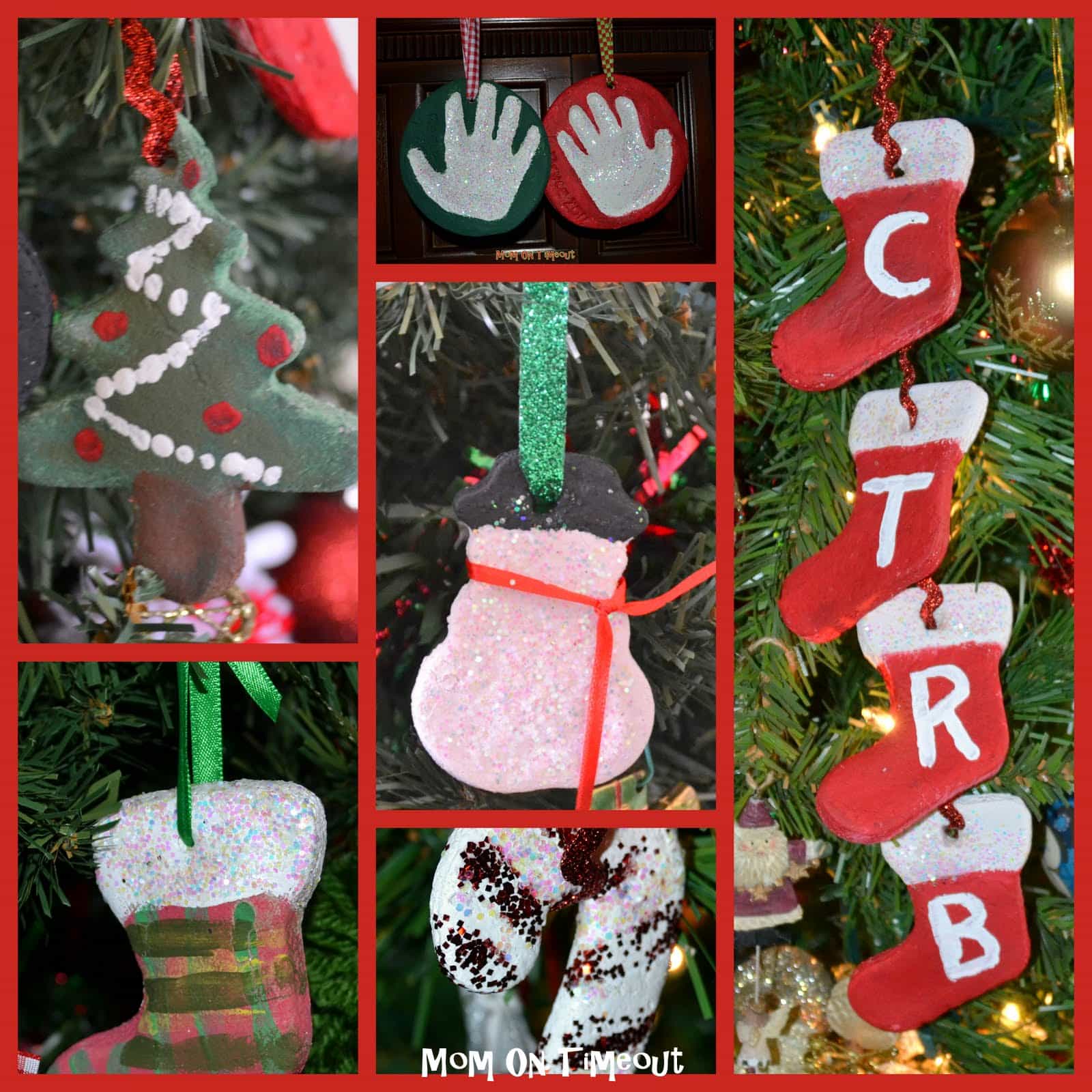 Salt dough ornaments