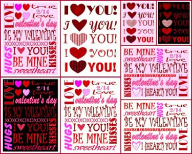 Valentine's Day Printables