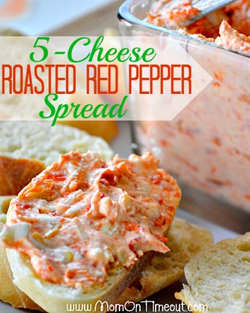 5 Cheese Roasted Red Pepper Spread