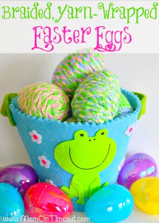 Braided-Yarn-Wrapped-Plastic-Easter-Eggs-Craft