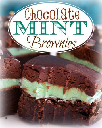 Chocolate Mint Brownies