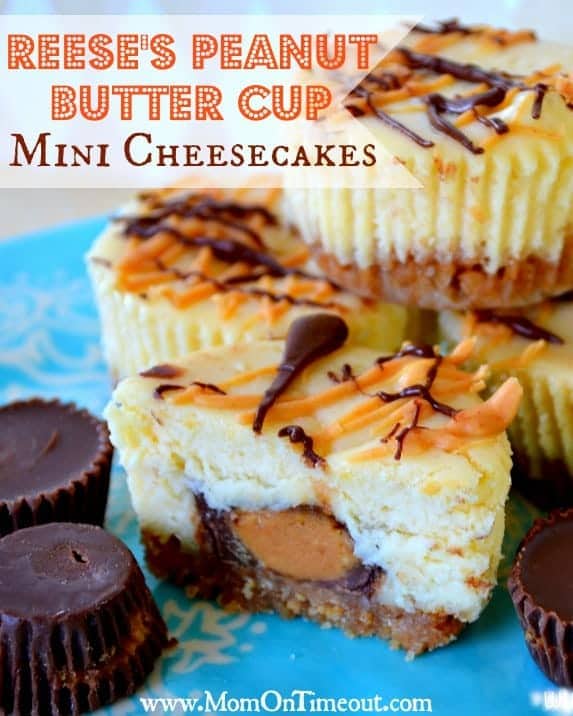 Reese s Peanut Butter Cup Mini Cheesecakes Recipe