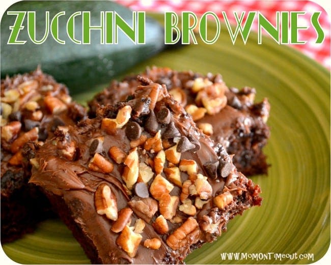 Amazing Zucchini Brownies | MomOnTimeout.com