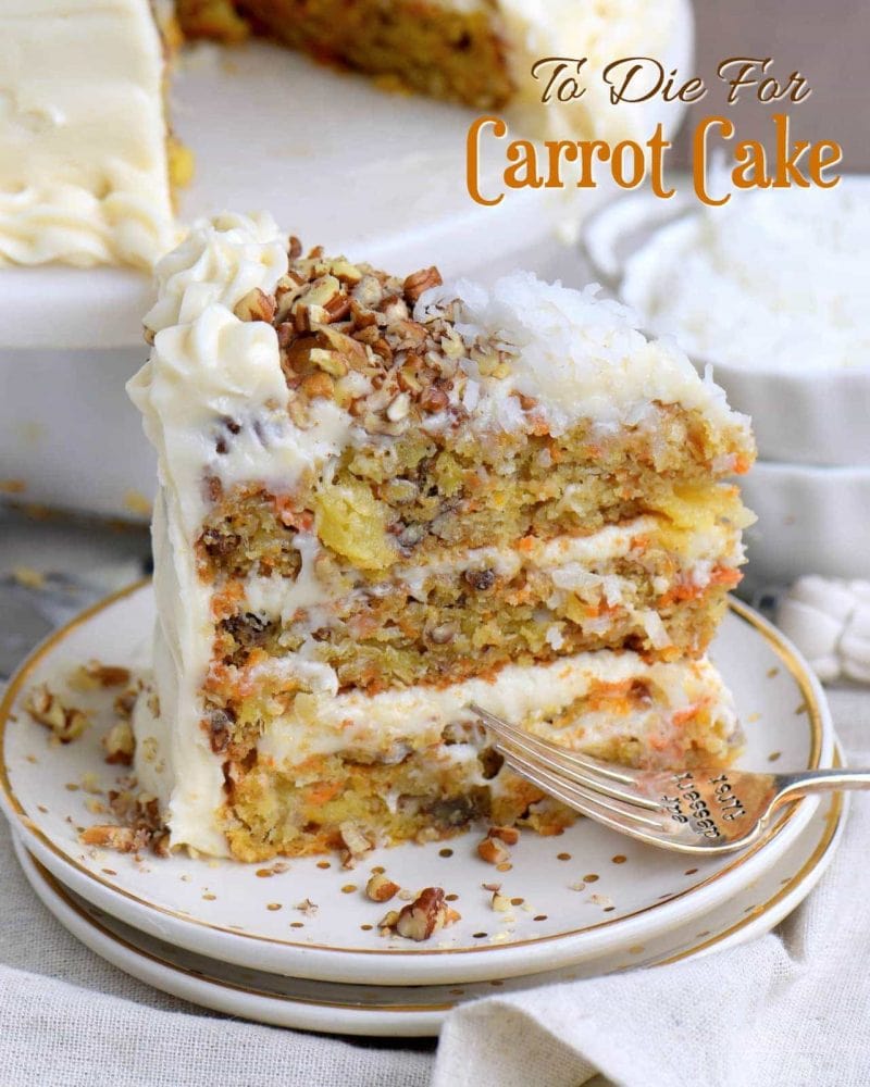 carrot cake recipe with cream cheese frosting