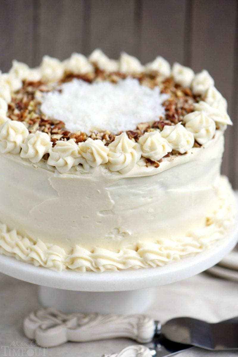 carrot cake with pineapple whole