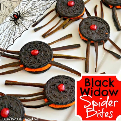 Black Widow Spider Bites | MomOnTimeout.com #Halloween #recipe