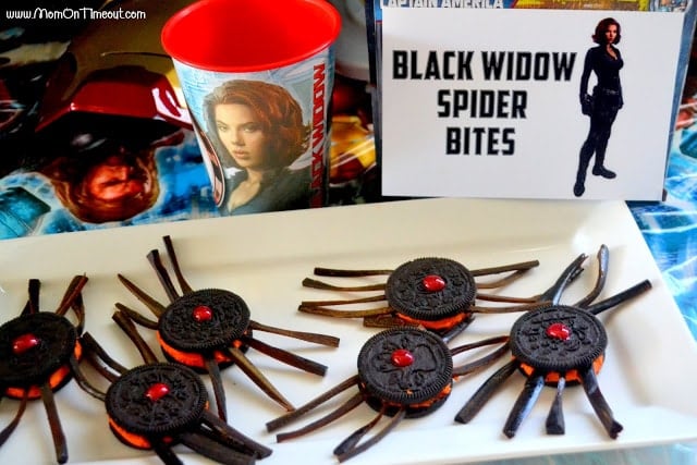 Black Widow Spider Bites | MomOnTimeout.com #Halloween #recipe