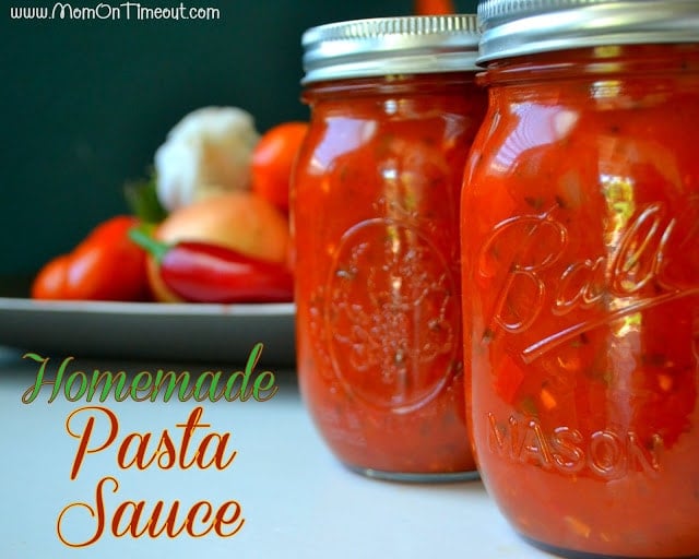 Homemade Pasta Sauce Recipe - Mom On Timeout