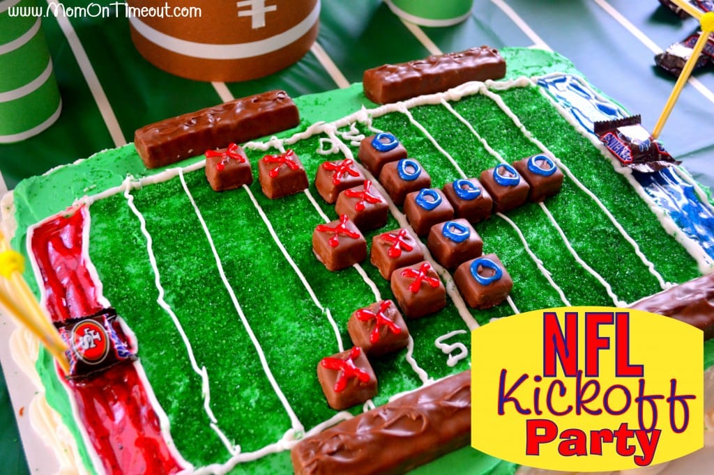 Football Field Cake