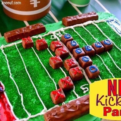 Football Field Cake