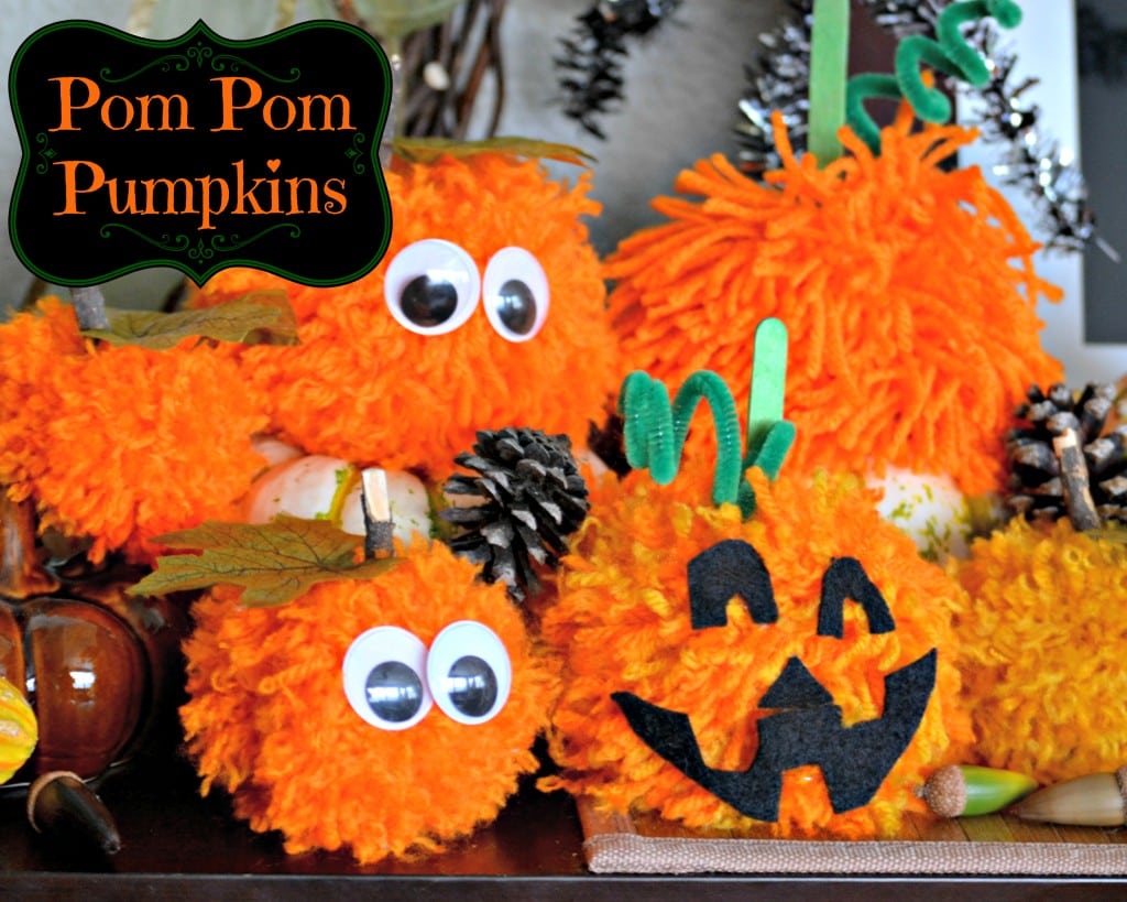 Pom Pom Pumpkins