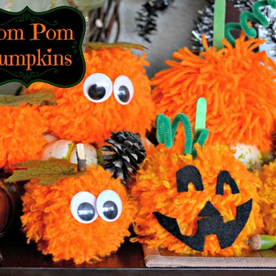 Pom Pom Pumpkins