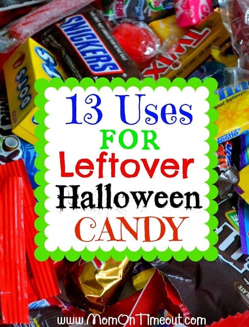 13 Uses for Leftover Halloween Candy from MomOnTimeout.com