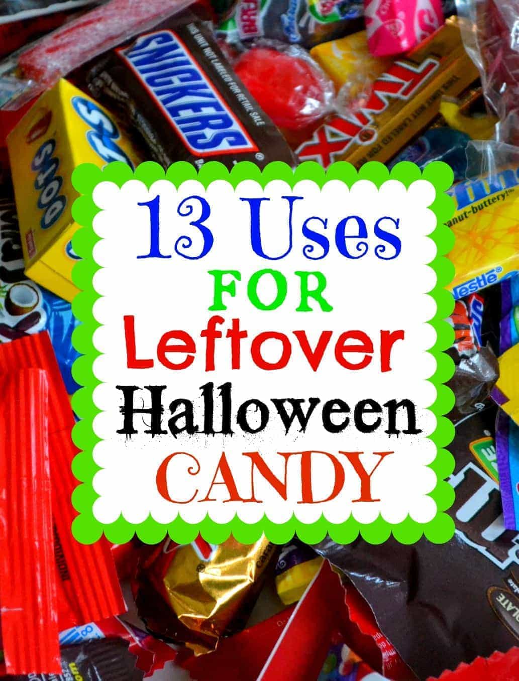 13 Uses For Leftover Halloween Candy