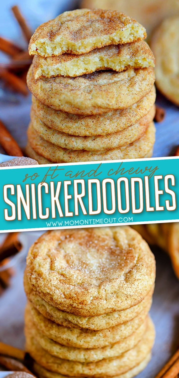The BEST Snickerdoodle Recipe Soft and Chewy! Mom On Timeout