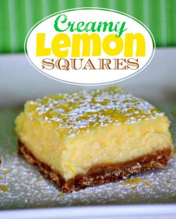 Creamy Lemon Squares