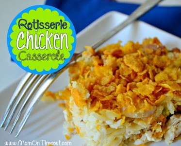 Rotisserie Chicken Casserole