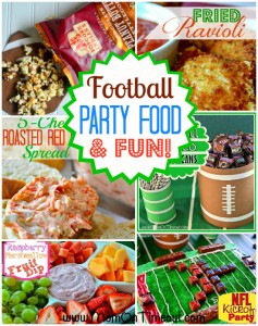 Football Party Food and Fun - Mom On Timeout