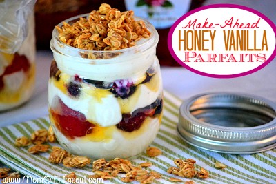 Make-Ahead Honey Vanilla Parfaits