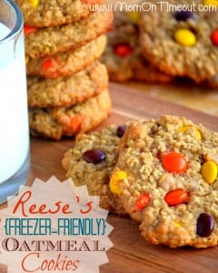 Reese's Freezer Oatmeal Cookies