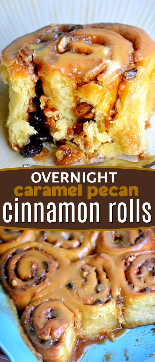 caramel-pecan-cinnamon-rolls-collage