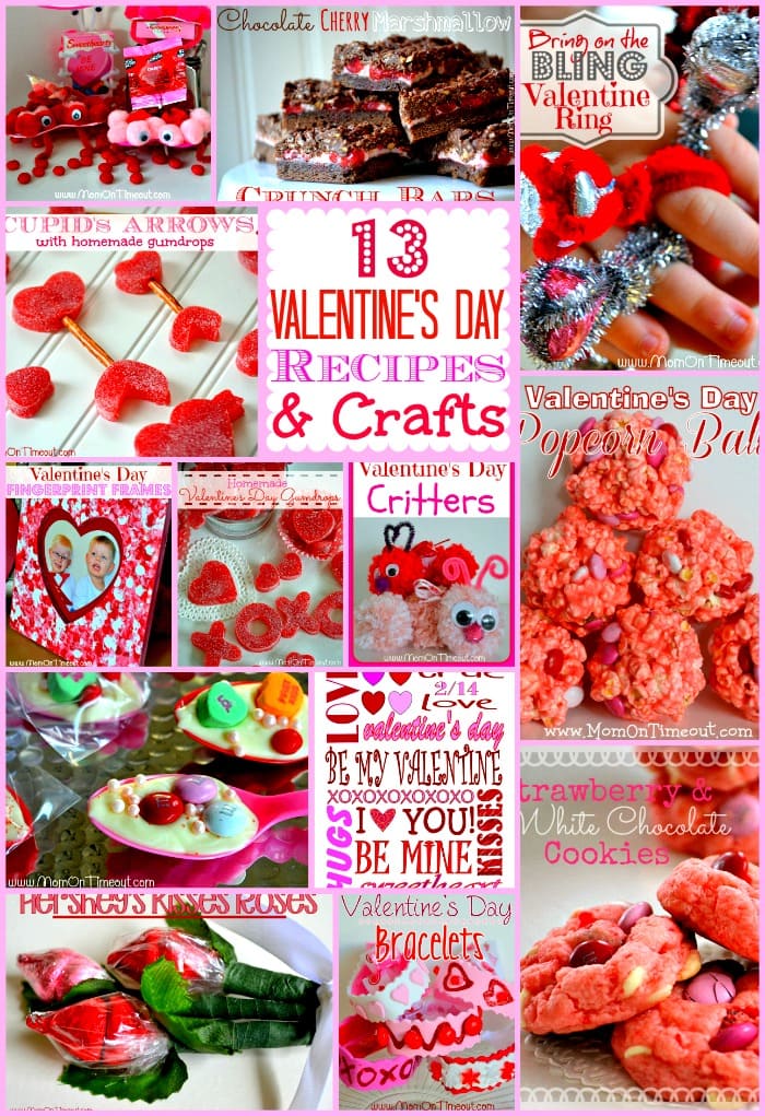 13 Valentine's Day Recipes and Crafts | MomOnTimeout.com