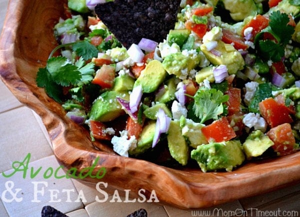 Avocado and Feta Salsa