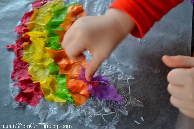 Why this insanely cool DIY using wax paper will give you goosebumps! - A  Piece Of Rainbow