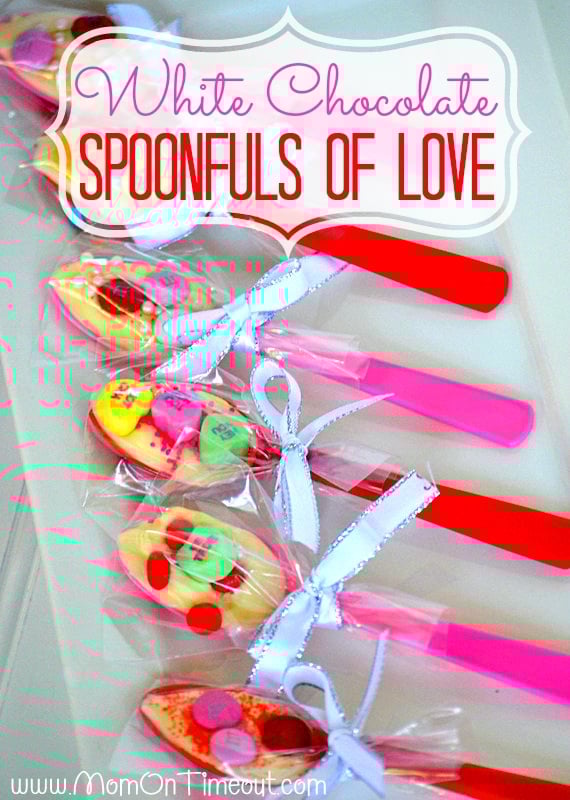 white chocolate valentine’s day spoonfuls of love
