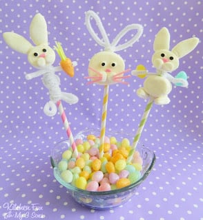 EasterBunnyMarshmallowPops