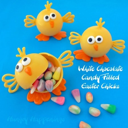 White Chocolate Chicks, homemade Easter chocolates, Easter candy recipes, Easter chocolate, candy chick, 2