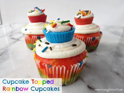 cupcake-topped-rainbow-cupcakes