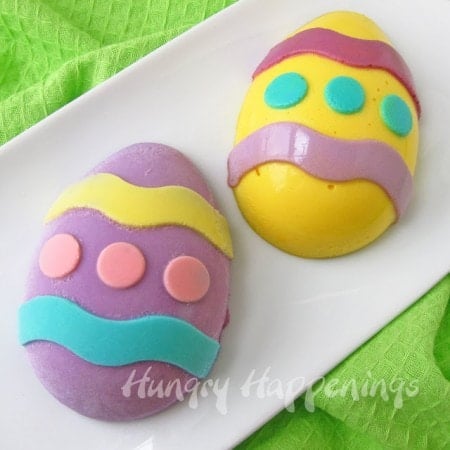 rainbow cheesecake eggs, Easter dessert recipes, Easter desserts, egg shaped dessert
