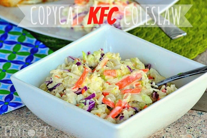 KFC Copycat Coleslaw | MomOnTimeout.com