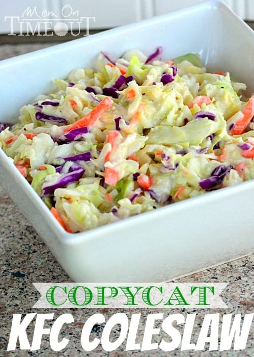 Copycat KFC Coleslaw Recipe | Mom On Timeout