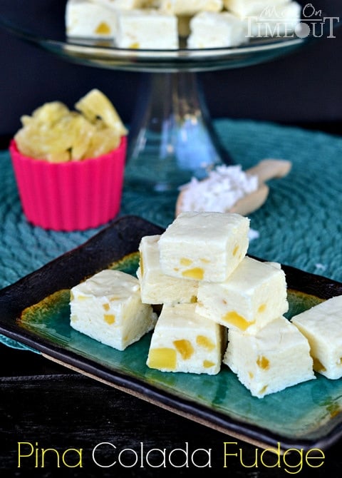 pina colada fudge