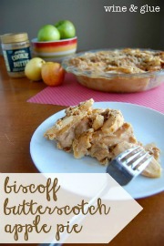 Biscoff Butterscotch Apple Pie