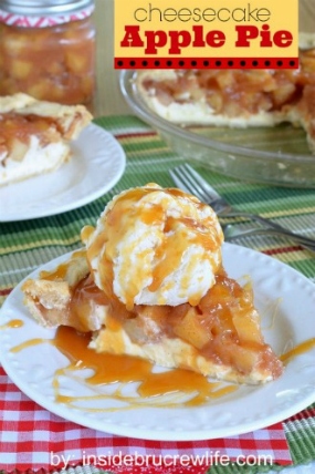 Cheesecake Apple Pie