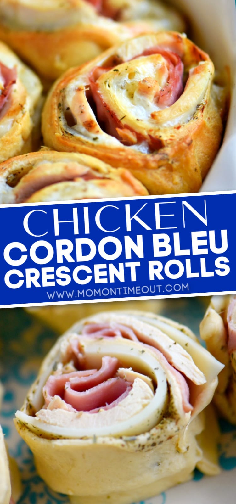 Chicken Cordon Bleu Crescent Rolls Mom On Timeout