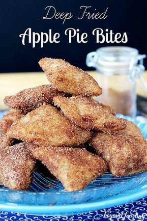 Deep Fried Apple Pie Bites