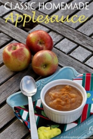 Homemade Applesauce