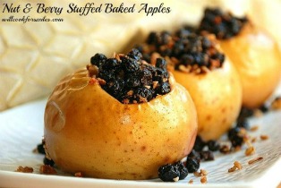 Nut & Berry Stuffed Baked Apples